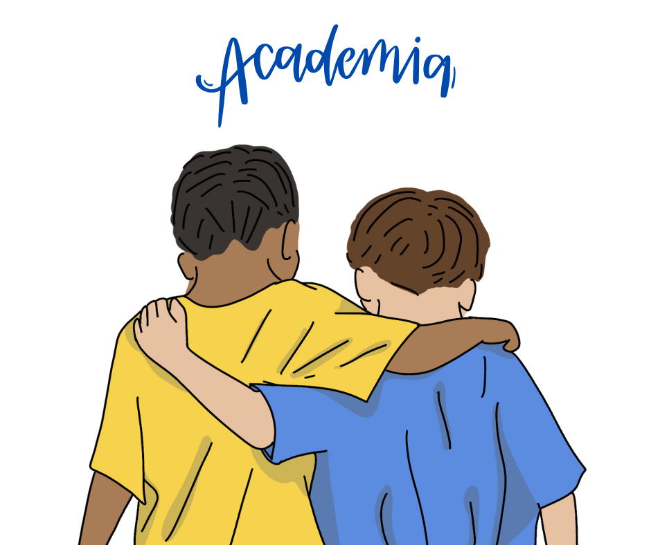 Academia - Students supporting each other